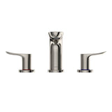 Toto Go Series 1.2 Gpm Two Handle Widespread Bathroom Sink Faucet With Drain Assembly, Brushed Nickel