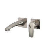 Toto Gm 1.2 Gpm Wall-Mount Single-Handle Long Bathroom Faucet With Comfort Glide Technology, Brushed Nickel