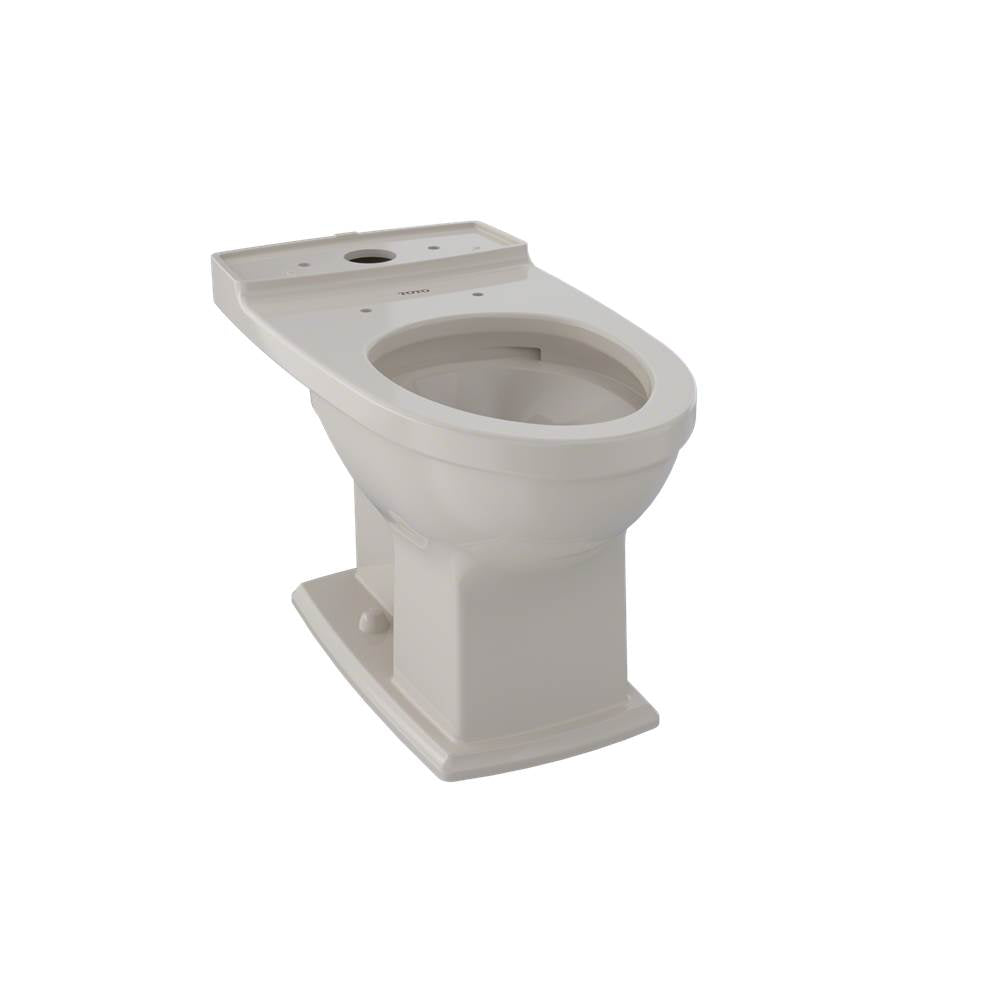 Toto ConnellyE Universal Height Elongated Toilet Bowl With Cefiontect, Cotton White