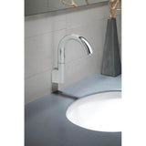 Toto Gooseneck Wall-Mount Ecopower 0.35 Gpm Electronic Touchless Sensor Bathroom Faucet, Polished Chrome