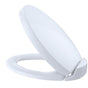 TOTO - TOTO Oval SoftClose Slow Close Elongated Toilet Seat and Lid, Cotton White - Cotton White
