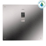 TOTO - Toto Ecopower Touchless 1.28 Gpf Toilet Flushometer Valve With 14 X 12 Inch Cover Plate, Stainless Steel - Stainless Steel