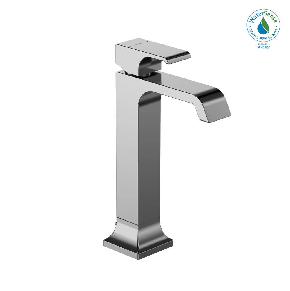 TOTO - Toto Gc 1.2 Gpm Single Handle Vessel Bathroom Sink Faucet With Comfort Glide Technology, Polished Chrome - Polished Chrome