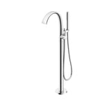 Toto Zn Single-Handle Freestanding Tub Filler Faucet With 1.75 Gpm Handshower, Brushed Nickel