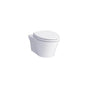 TOTO - AP Wall-Hung Elongated Toilet and DuoFit In-Wall 0.9 and 1.28 GPF Tank System with Copper Supply Line, Matte Silver - less a toilet seat - Matte Silver