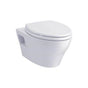 TOTO - EP Wall-Hung Elongated Toilet and DuoFit In-Wall 0.9 and 1.28 GPF Tank System with Copper Supply Line, White - Cotton White