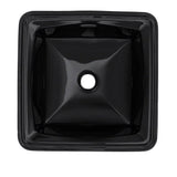 Toto ConnellyE Square Undermount Bathroom Sink, Ebony