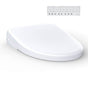 TOTO - S7A Washlet+ Auto Contemp Lid Cotton Elongated - Cotton White
