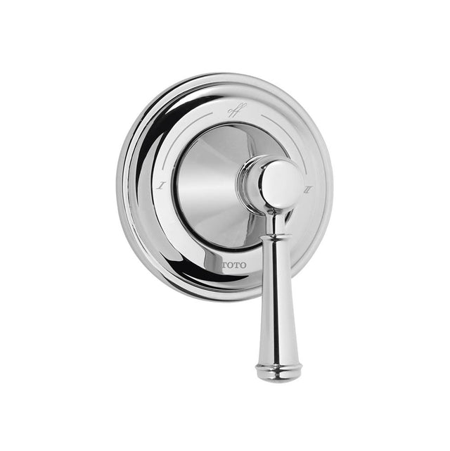 TOTO - Toto VivianE Lever Handle Two-Way Diverter Trim With Off, Polished Chrome - Polished Chrome