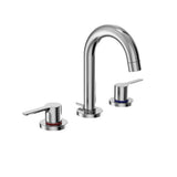 Toto Lb Series Two Handle Widespread 1.2 Gpm Bathroom Sink Faucet With Drain Assembly, Polished Chrome
