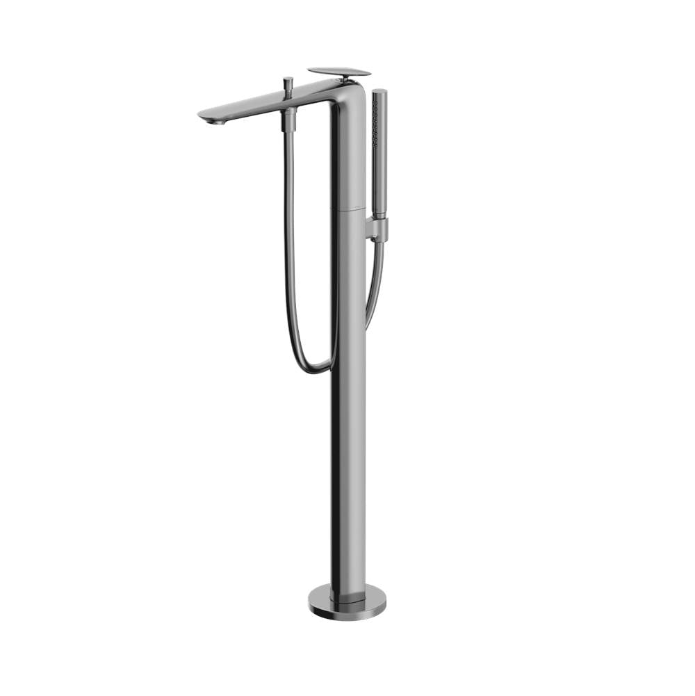 Toto Za Single-Handle Free Standing Tub Filler With Handshower, Polished Chrome