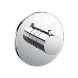 TOTO - Toto Round Three-Way Diverter Shower Trim, Polished Chrome - Polished Chrome