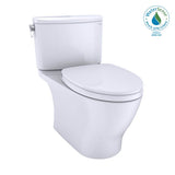 TOTO - TOTO Nexus 1G Two-Piece Elongated 1.0 GPF Universal Height Toilet with CEFIONTECT and SS124 SoftClose Seat, WASHLET+ Ready, Cotton White - Cotton White