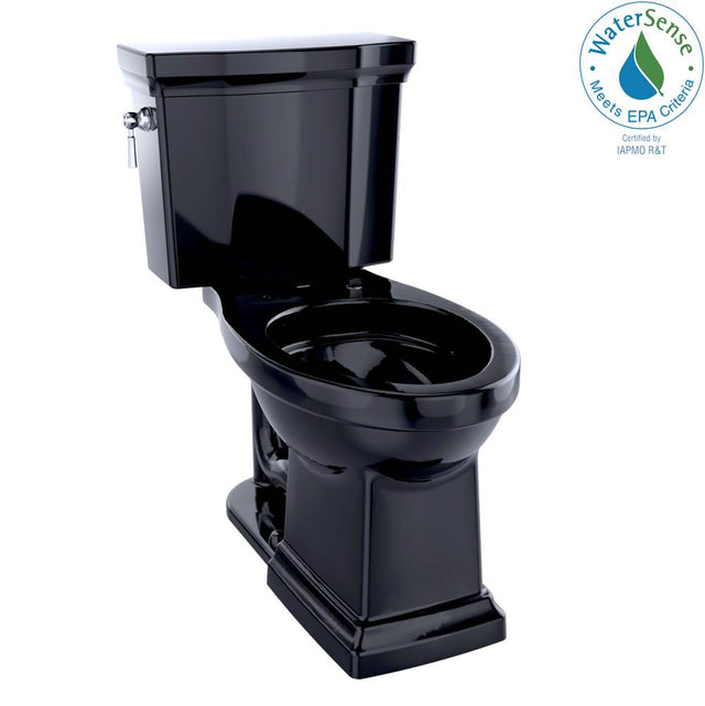 TOTO - Toto Promenade II 1G Two-Piece Elongated 1.0 Gpf Universal Height Toilet, Ebony - Ebony