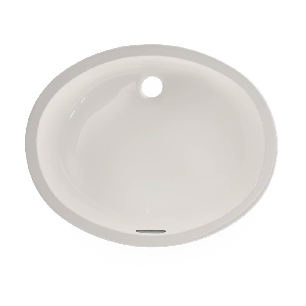 Toto Dantesca Oval Undermount Bathroom Sink With Cefiontect, Cotton White