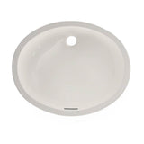 Toto Dantesca Oval Undermount Bathroom Sink With Cefiontect, Cotton White