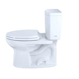 Toto Drake II 1G Two-Piece Elongated 1.0 Gpf Universal Height Toilet With Cefiontect, Cotton White