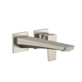Toto Ge 1.2 Gpm Wall-Mount Single-Handle Long Bathroom Faucet With Comfort Glide Technology, Brushed Nickel