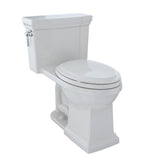 TOTO Promenade II 1G One-Piece Elongated 1.0 GPF Universal Height Toilet with CEFIONTECT, Cotton White