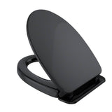 TOTO - TOTO SoftClose Slow Close Elongated Toilet Seat and Lid, Ebony - Ebony
