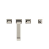 Toto Gc Two-Handle Deck-Mount Roman Tub Filler Trim With Handshower, Brushed Nickel
