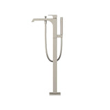 Toto Gc Single-Handle Free Standing Tub Filler With Handshower, Brushed Nickel