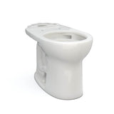 TOTO - Toto Drake Round Tornado Flush Toilet Bowl With Cefiontect, Colonial White - Colonial White