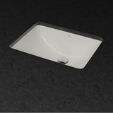 Toto 20'' Rectangular Undermount Bathroom Sink With Cefiontect, Cotton White