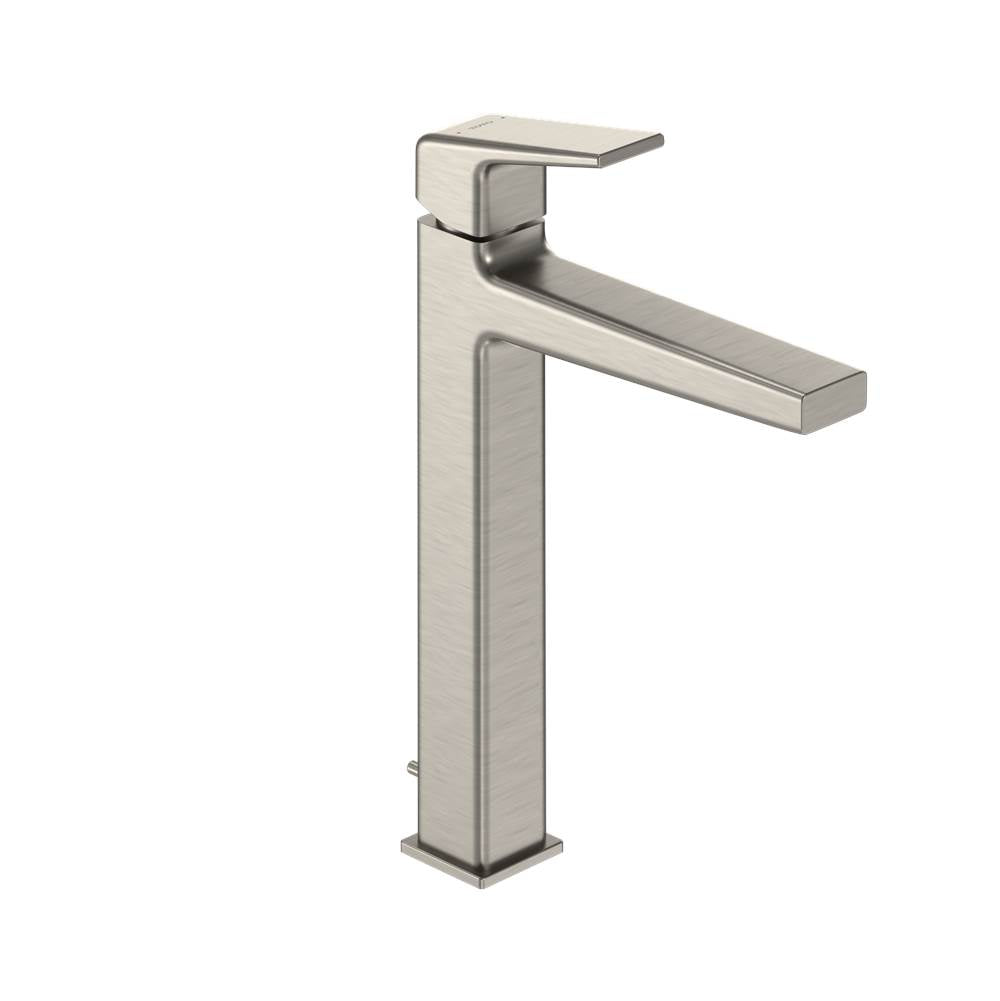 Toto Gb 1.2 Gpm Single Handle Vessel Bathroom Sink Faucet With Comfort Glide Technology, Brushed Nickel