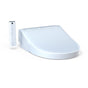 TOTO - Toto Washlet C5 Electronic Bidet Toilet Seat With Premist And Ewater+ Wand Cleaning, Round, Cotton White - Cotton White