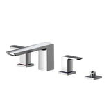TOTO - Toto Gr Two-Handle Deck-Mount Roman Tub Filler Trim With Handshower, Polished Chrome - Polished Chrome