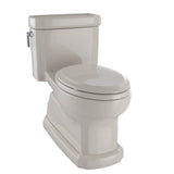 TOTO - TOTO Eco Guinevere Elongated 1.28 GPF Universal Height Skirted Toilet with CEFIONTECT and SoftClose Seat, Bone - Bone