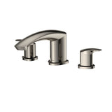 Toto Gm Two-Handle Deck-Mount Roman Tub Filler Trim, Brushed Nickel