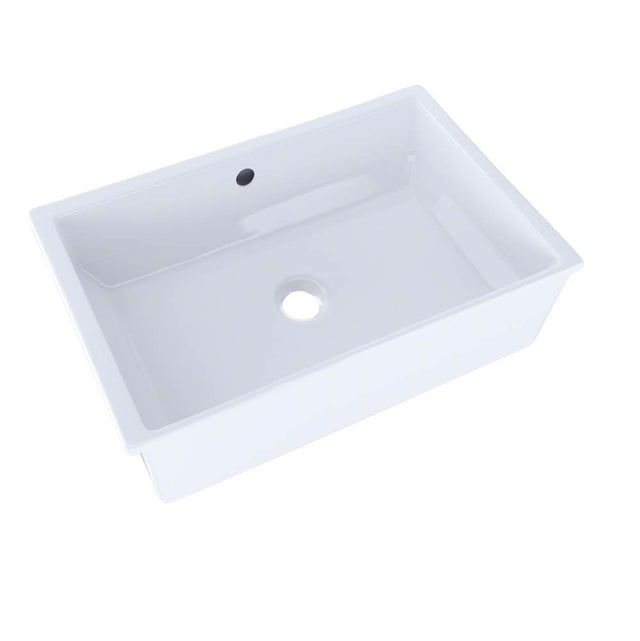 TOTO - Vernica Design I Undermount Fireclay Bathroom Sink, Cotton White - Cotton