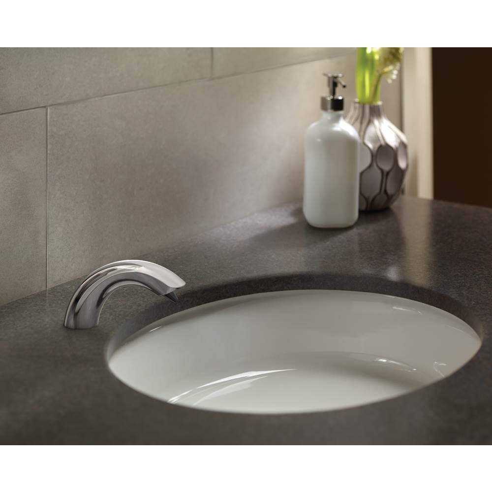 Toto Touchless Auto Sensor Soap Dispenser Controller With 3 Liter Reservoir Tank And 1 Spout, Chrome