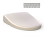 TOTO - S7A Washlet Auto Contemp Lid Sedona Beige Elongated - Sedona Beige