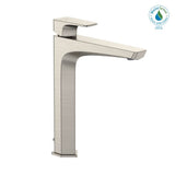 TOTO - Toto Ge 1.2 Gpm Single Handle Vessel Bathroom Sink Faucet With Comfort Glide Technology, Brushed Nickel - Brushed Nickel