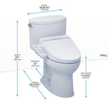 DRAKE II C100 WASHLET+ COTTON CONCEALED CONNECTION