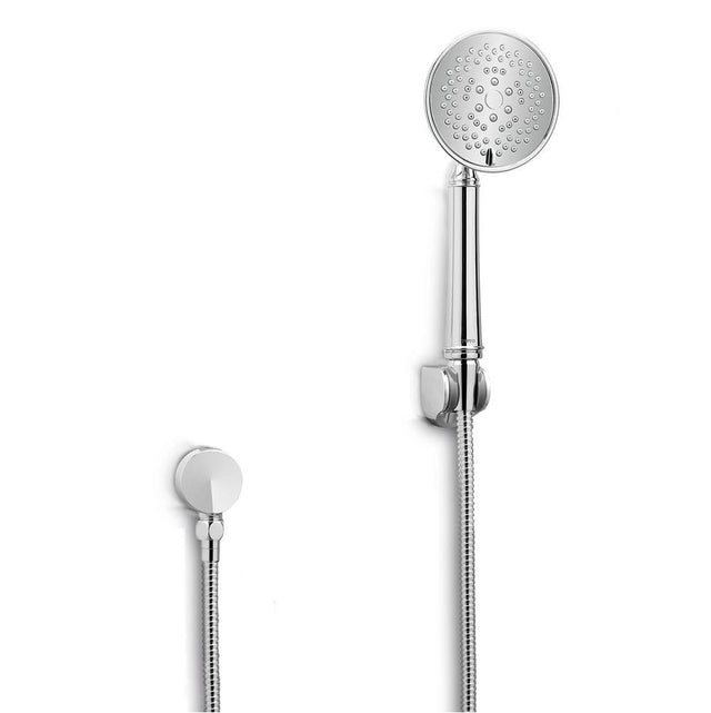 TOTO - Toto Traditional Collection Series A Five Spray Modes 4.5 Inch 2.5 Gpm Handshower, Polished Chrome - Polished Chrome
