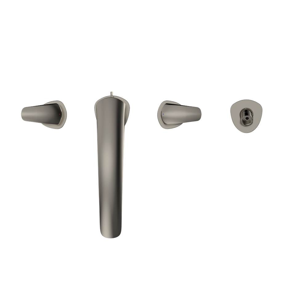 Toto Gm Two-Handle Deck-Mount Roman Tub Filler Trim With Handshower, Brushed Nickel