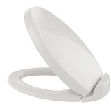 TOTO - TOTO Oval SoftClose Slow Close Elongated Toilet Seat and Lid, Colonial White - Colonial White
