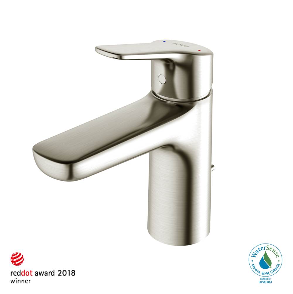 TOTO - Toto Gs Series 1.2 Gpm Single Handle Bathroom Sink Faucet With Comfort Glide Technology And Drain Assembly, Polished Nickel - Polished Nickel