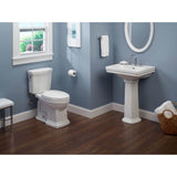 Toto Promenade II 1G Two-Piece Elongated 1.0 Gpf Universal Height Toilet With Cefiontect And Right-Hand Trip Lever, Cotton White