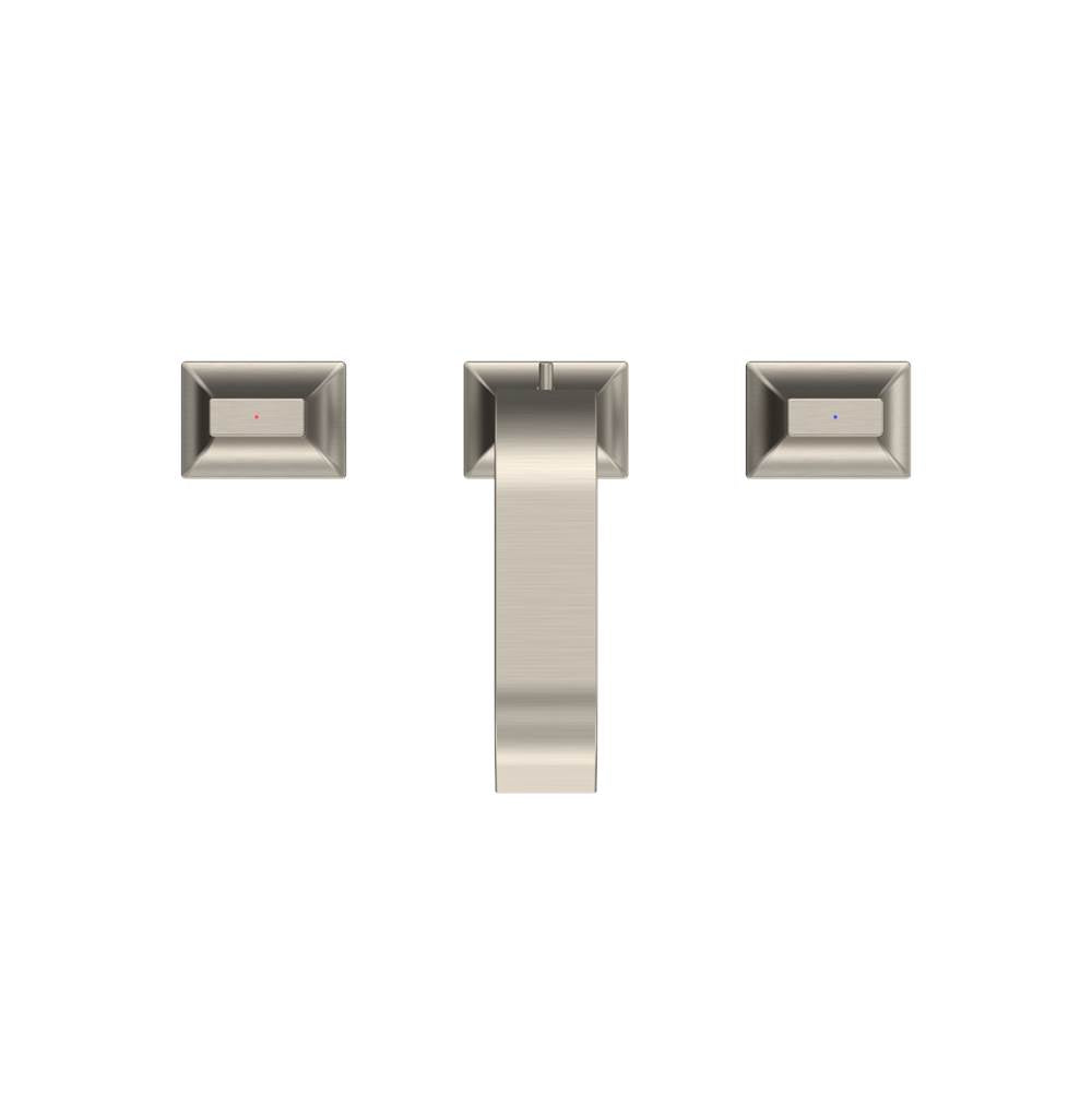 Toto Gc 1.2 Gpm Two Handle Widespread Bathroom Sink Faucet, Brushed Nickel