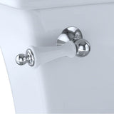 Toto Eco Clayton Two-Piece Elongated 1.28 Gpf Universal Height Toilet, Cotton White
