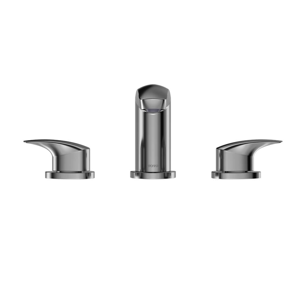Toto Gm 1.2 Gpm Two Handle Widespread Bathroom Sink Faucet, Brushed Nickel