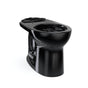 TOTO - Toto Drake Round Tornado Flush Toilet Bowl, Ebony - Ebony