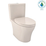 TOTO - TOTO Aquia IV WASHLET+ Two-Piece Elongated Dual Flush 1.28 and 0.9 GPF Toilet with CEFIONTECT, Sedona Beige - Sedona Beige