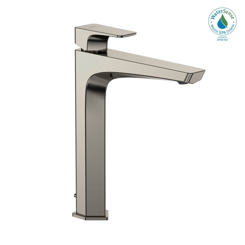 TOTO - Toto Ge 1.2 Gpm Single Handle Vessel Bathroom Sink Faucet With Comfort Glide Technology, Polished Nickel - Polished Nickel