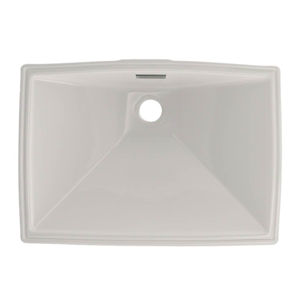 Toto Lloyd Rectangular Undermount Bathroom Sink, Cotton White